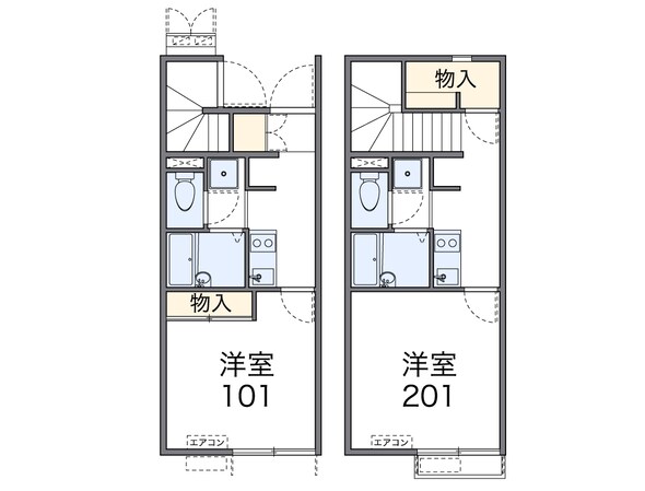 レオネクストエーデル グリーンの物件間取画像